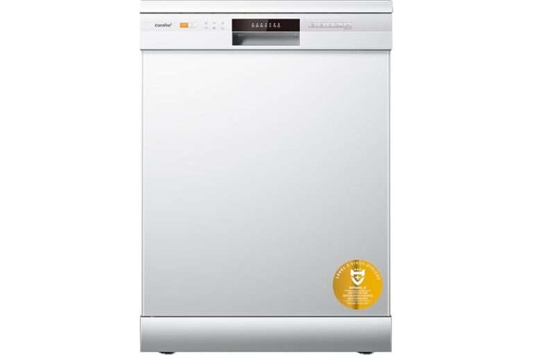 Lee más sobre el artículo Análisis Brutal + Comparativa COMFEE’ CDWPF1201PW-WE-EU Lavavajillas de libre instalación, 60cm, 49dB con 12 cubiertos, 8 programas Control por botón, Blan