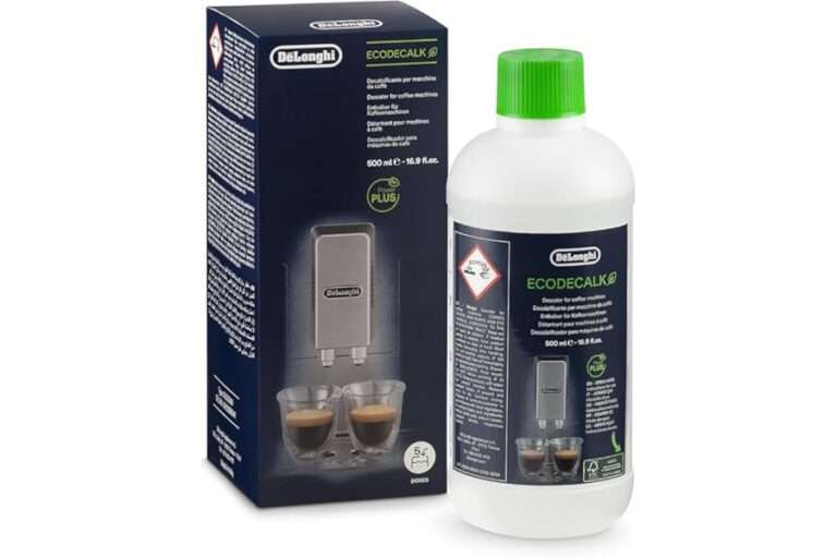 Lee más sobre el artículo Análisis Brutal + Comparativa De’Longhi EcoDecalk Descalcificador DLSC500, 5 Dosis De Descalcificación, Accesorio De Mantenimiento Para Máquina De Café, In
