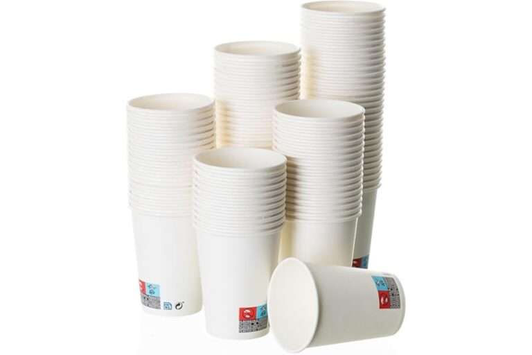 Lee más sobre el artículo Análisis Brutal + Comparativa BEST PRODUCTS 400 vasos desechables café 250cc de cartón antifugas, biodegradables, compostables, reciclables, para café, agu