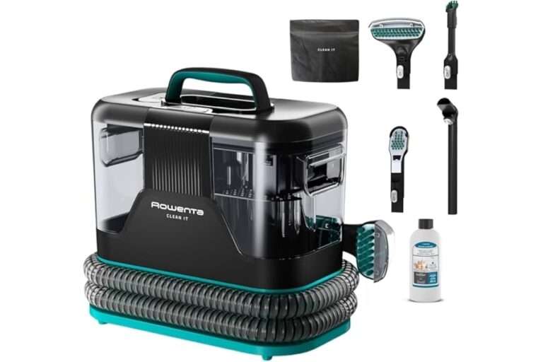 Lee más sobre el artículo Análisis Brutal + Comparativa Rowenta Clean It, Aspirador de tapicerías, Limpieza Rápida y Fácil, Apto para Suciedad de Mascotas, Alfombras, Interior del C