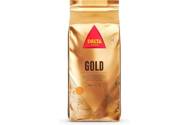 Lee más sobre el artículo Análisis Brutal + Comparativa Delta Cafés – Café en Grano Gold – 1 Kg – Intensidad 12 – Mezcla de Granos de Café Tostados Arábica y Robusta – Muy Aromático