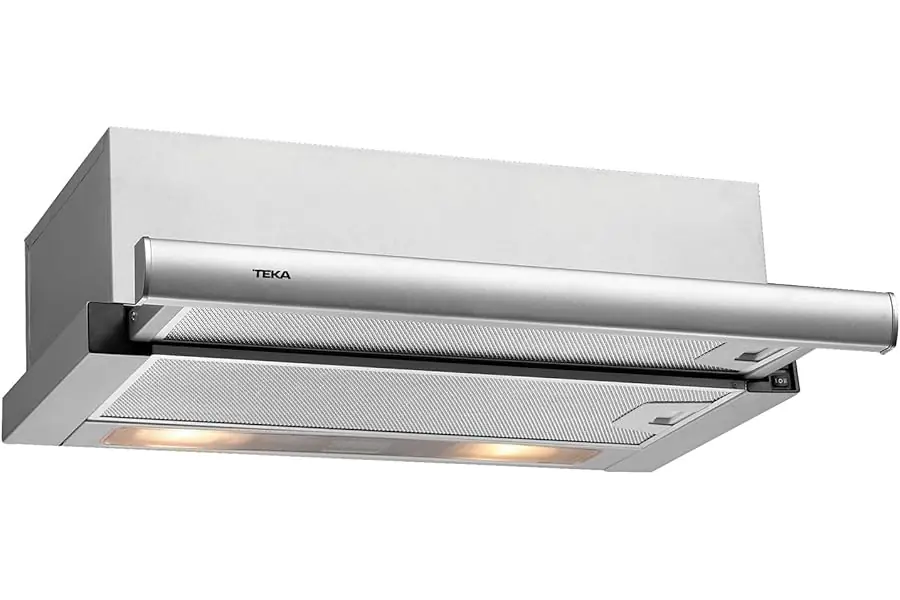 Análisis Brutal + Comparativa TEKA Campana Extractora Telescópica de 60 cm, Doble Turbina, 2 Velocidades, Acero Inoxidable, Instalación Recirculación, Mode